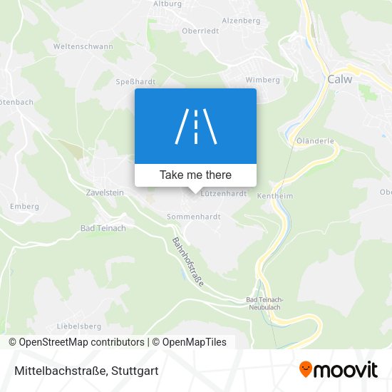 Mittelbachstraße map