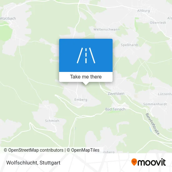 Карта Wolfschlucht