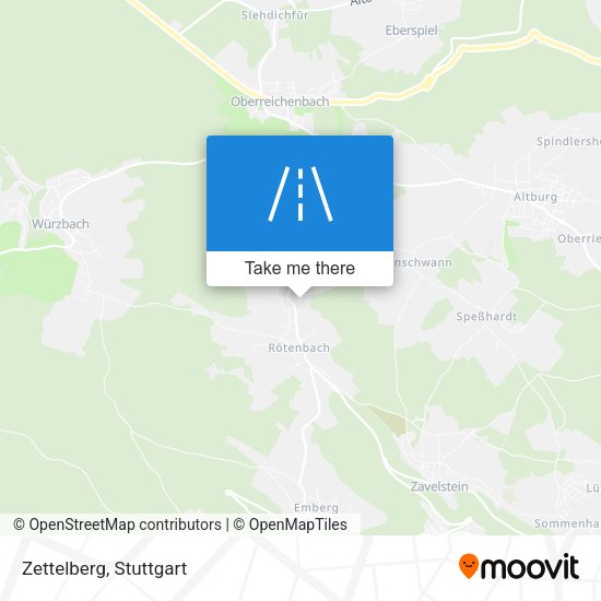 Карта Zettelberg