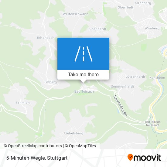 Карта 5-Minuten-Wegle
