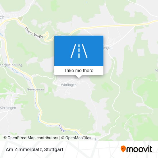 Карта Am Zimmerplatz