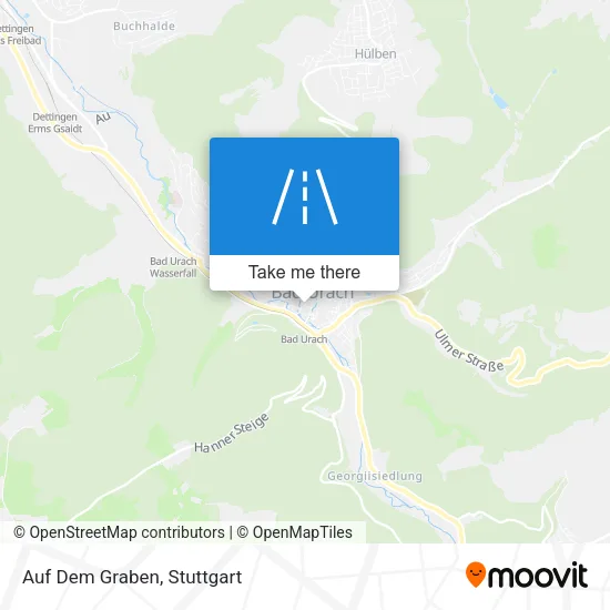Карта Auf Dem Graben