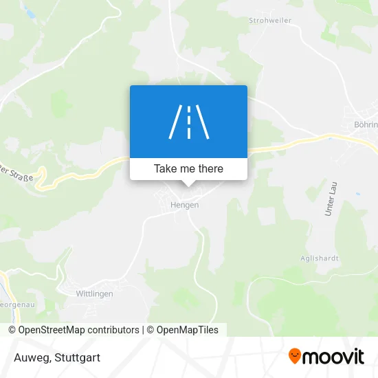 Карта Auweg
