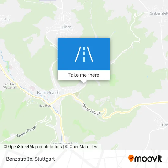Карта Benzstraße
