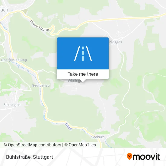 Карта Bühlstraße