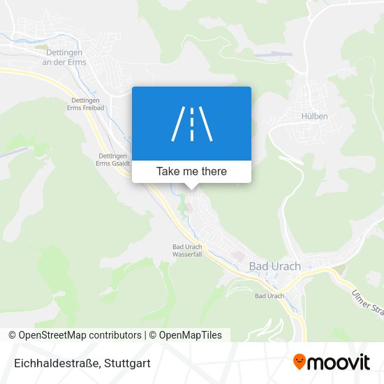 Eichhaldestraße map