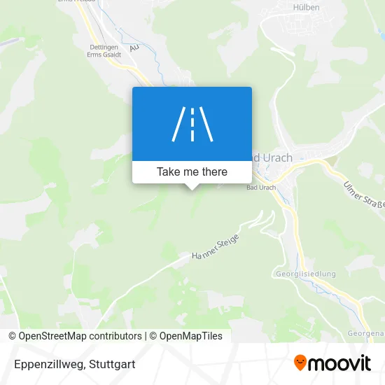 Карта Eppenzillweg