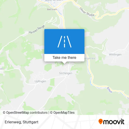 Карта Erlenweg