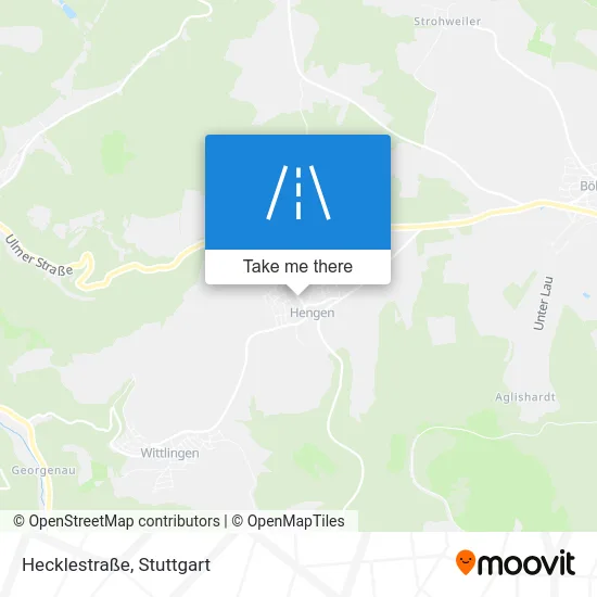 Карта Hecklestraße