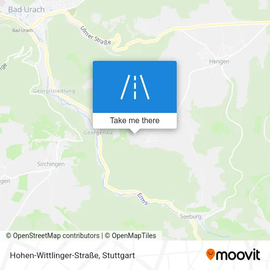 Карта Hohen-Wittlinger-Straße