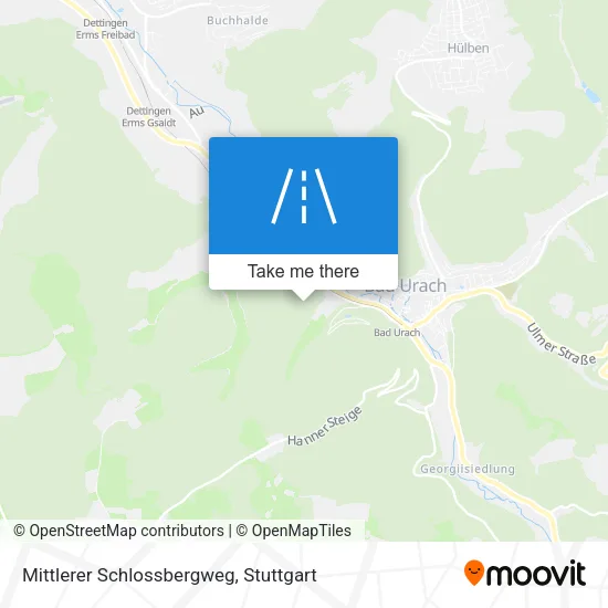 Карта Mittlerer Schlossbergweg