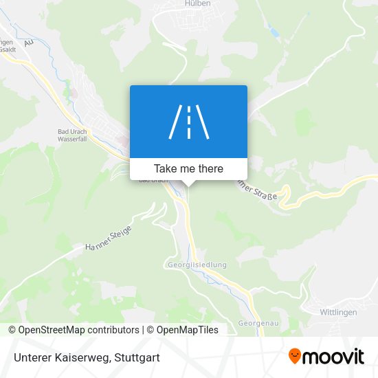 Карта Unterer Kaiserweg