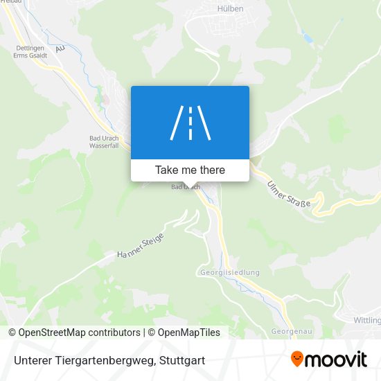 Карта Unterer Tiergartenbergweg