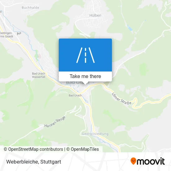 Карта Weberbleiche