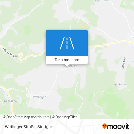 Карта Wittlinger Straße