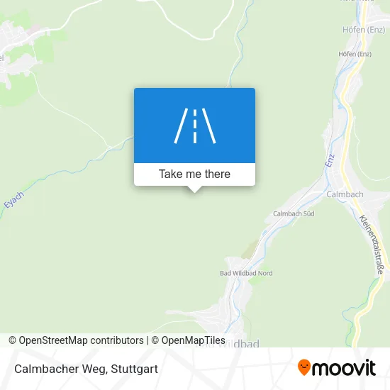 Карта Calmbacher Weg