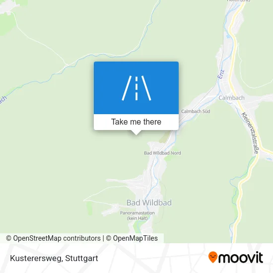Карта Kusterersweg