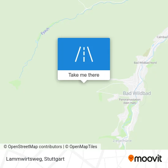 Карта Lammwirtsweg