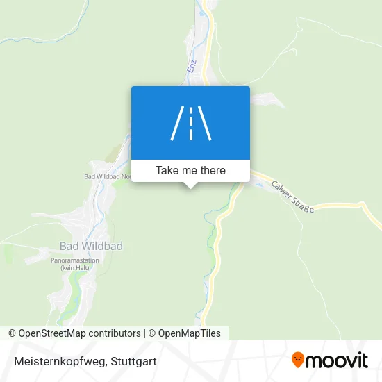 Карта Meisternkopfweg
