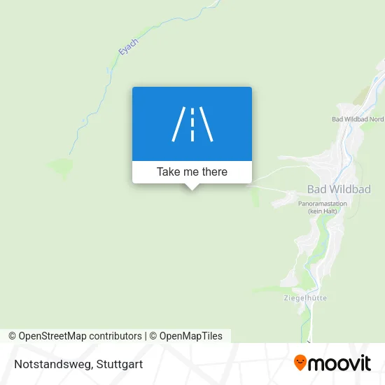 Карта Notstandsweg