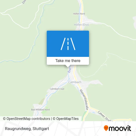 Raugrundweg map