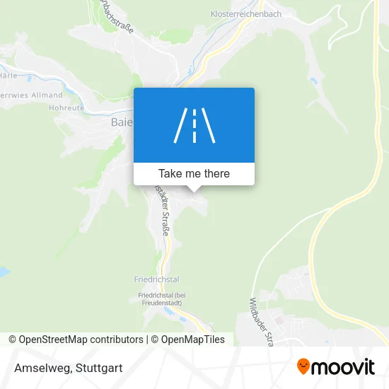 Карта Amselweg