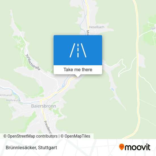 Brünnlesäcker map