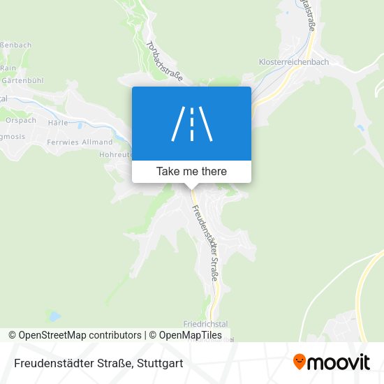 Freudenstädter Straße map