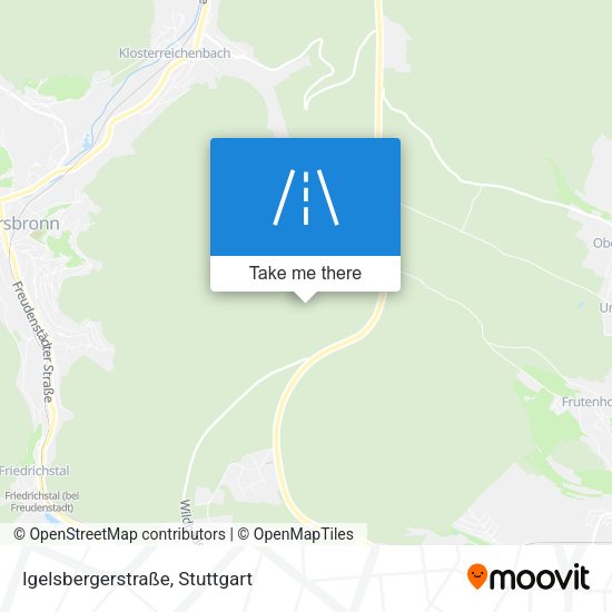 Igelsbergerstraße map