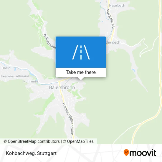 Карта Kohbachweg