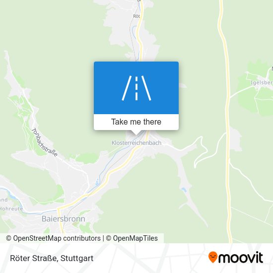 Röter Straße map