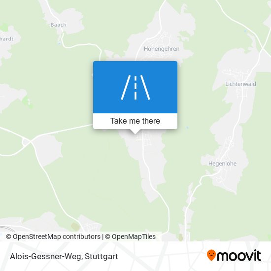Карта Alois-Gessner-Weg
