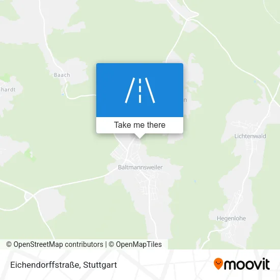 Карта Eichendorffstraße
