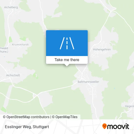 Карта Esslinger Weg