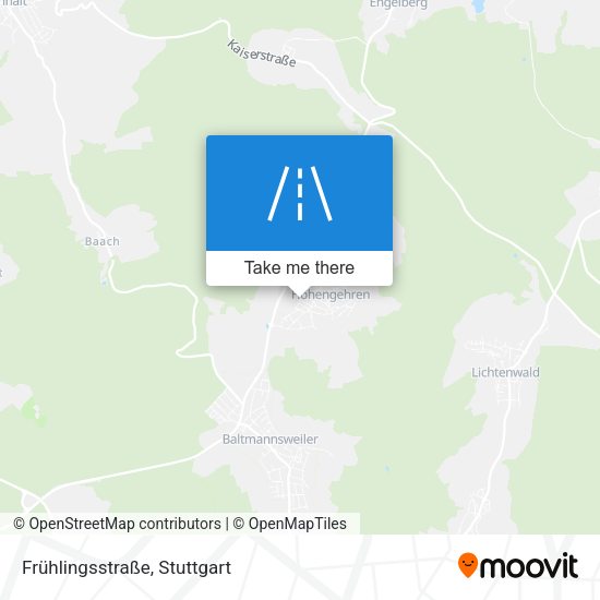 Frühlingsstraße map