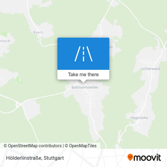 Hölderlinstraße map