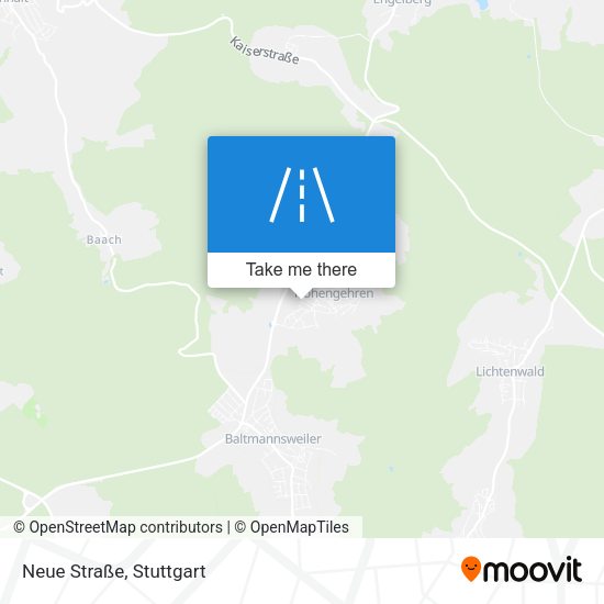 Neue Straße map