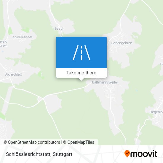 Schlösslesrichtstatt map