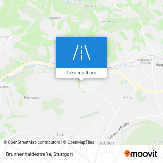 Brunnenhaldestraße map