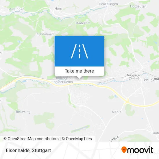 Карта Eisenhalde