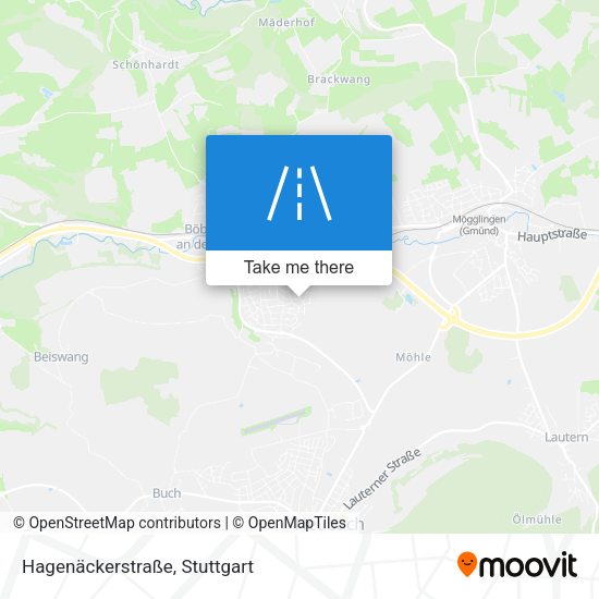 Hagenäckerstraße map