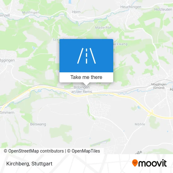 Карта Kirchberg