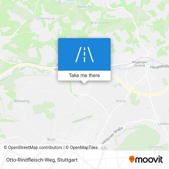 Otto-Rindfleisch-Weg map