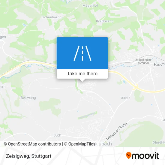 Карта Zeisigweg