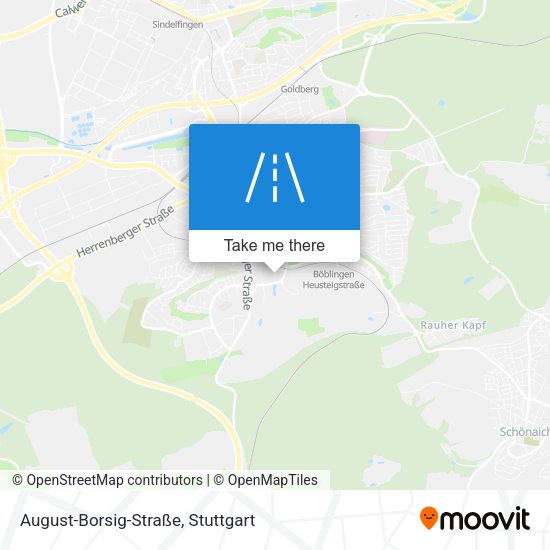 August-Borsig-Straße map