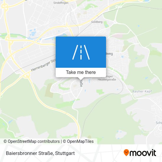 Baiersbronner Straße map