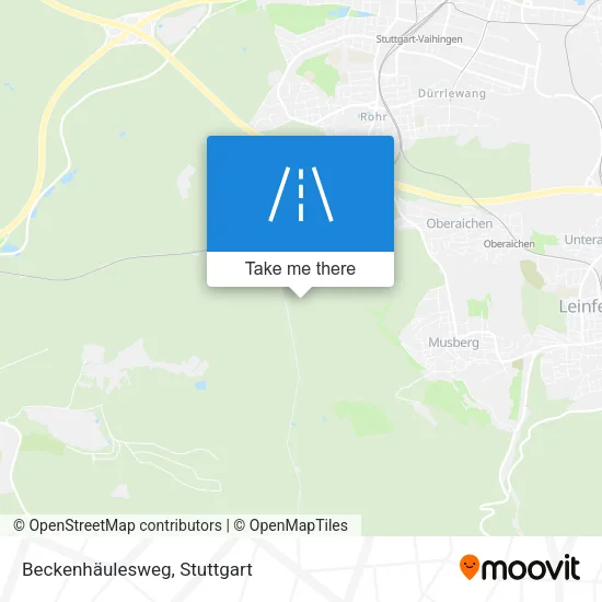 Карта Beckenhäulesweg