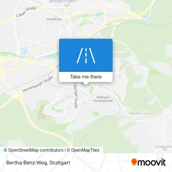 Карта Bertha-Benz-Weg