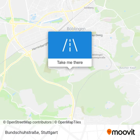 Карта Bundschuhstraße