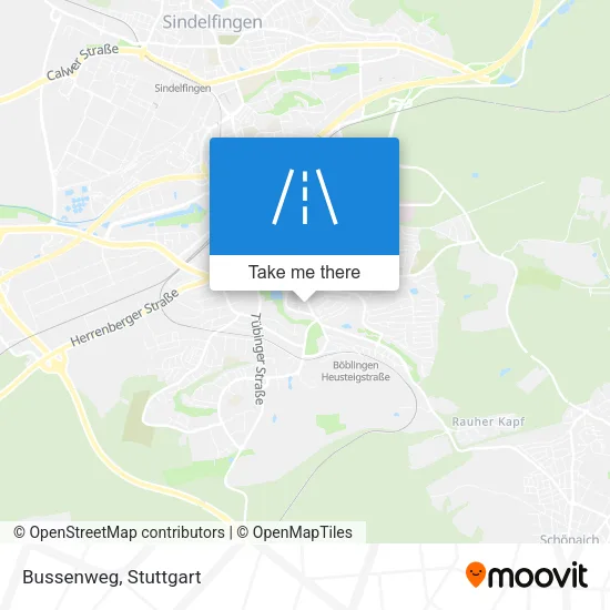Карта Bussenweg